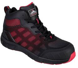 Portwest Compositelite Derwent S1P bakancs, piros/fekete, méret: 36