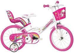 Dino Bikes Bicicleta copii 14'' - UNICORN (EDUC-144R-UN)