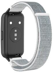 GIGAPACK GP-126406 Honor Band 7 / Huawei Band 7 ezüst nylon óraszíj (GP-126406)