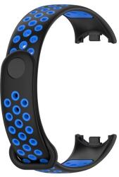GIGAPACK GP-146567 Xiaomi Band 8 kék/fekete szilikon óraszíj (GP-146567)