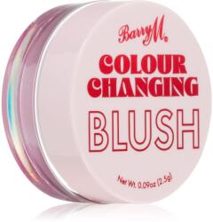 Barry M Gel Blush Colour Changing arcpirosító árnyalat Cherub 2, 5 g