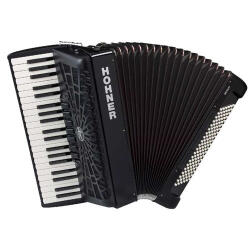 Hohner tangóharmonika, Bravo III 120, fekete - r55hangszerbolt