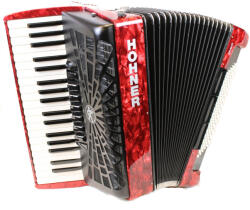 Hohner tangóharmonika, Bravo III 96, piros