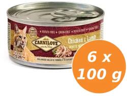 CARNILOVE Cat konzerv Adult Csirke & bárány 6x100g