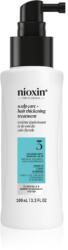 Nioxin System 3 Scalp + Hair Thickening Treatment leöblítést nem igénylő ápolás a ritkuló hajra 100 ml