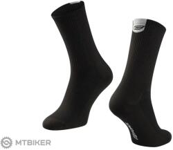 FORCE Longer Slim zokni, fekete (S/M (36-41))