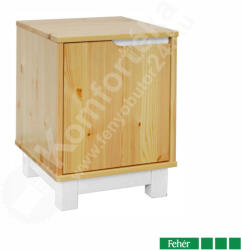  Lexa éjjeliszekrény 1 ajtós balos Fehér