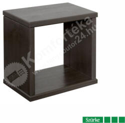  Lexa fenyő falipolc négyzet/25 Wenge