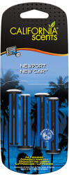 California Scents Vent Stick Newport New Car parfum în mașină 4 buc