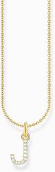 Thomas Sabo KE2249-414-14-L45V Gold-plated necklace letter J , Femei