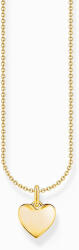 Thomas Sabo KE2234-413-39-L45V Gold-plated necklace w. heart pendant , Femei