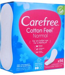 Carefree Cotton Feel Normal tisztasági betét friss illattal 56x