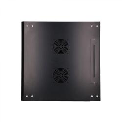 Extralink 6U 600X600 wall-mounted rackmount cabinet black EX. 7232 (EX.7232)