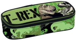 Graffiti Penar pătrat pentru școală Graffiti T-Rex - Cu 1 fermoar (231343) Penar