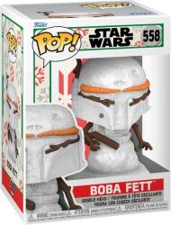 Funko Figurină Pop! Star Wars Holiday F558 - Boba Fett Snowman (#558) (558) Figurina