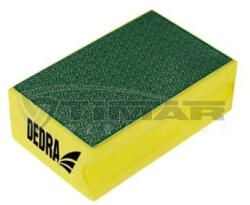 Dedra FG0400 Gyémántos csiszolószivacs CITROM P400 EVA hab, vizes használatra FA/CSEMPE/GRES/KŐ (FG0400)