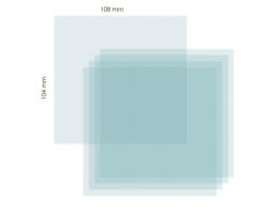 IWELD FALCON 5.5 belső védőplexi 109x105mm (tartozék) 8FALCNINCOLENS (8FALCNINCOLENS)