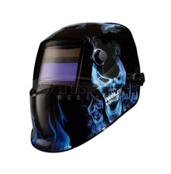 IWELD Automata hegesztő fejpajzs NORED EYE 3 (kék-koponya) 8NRDE2BLUEINF (8NRDE2BLUEINF)