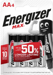 Energizer Max Alkáli Ceruza Elem AA B4 /4db EMAA 7638900437645 (EMAA)