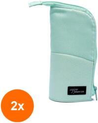 Volf Concorde Set 2 x Penar Pouch Extensibil Verde, Concorde Vertical (HOK-2xKH-C29578) Penar