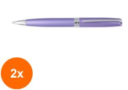 X-PEN Set 2 x Pix Metalic Legend Mat, Lila (HOK-2xKH-X802B)