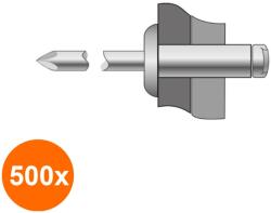 Bralo Set 500 x Pop-nituri Cap Bombat Cupru / Otel 4 X 14 (COR-500xBR.1250004014S)