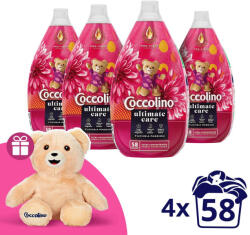 Coccolino Fuchsia Passion ultrakoncentrált öblítő 4x870 ml (232 mosás)