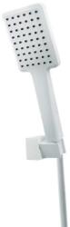 FDesign Set de dus cu para de dus 1 Jet, furtun si suport fix, alb mat, FDesign Inula FD2-105-33 FD2-105-33 (FD2-105-33)