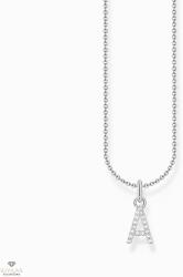 Thomas Sabo Sterling Silver Thomas Sabo "A" betű medál nyaklánc - KE2240-051-14-L45