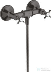 Hansgrohe AXOR MONTREUX zuhany csaptelep zuhanyszett nélkül, szálcsiszolt fekete króm 16560340 (16560340)