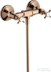 Hansgrohe AXOR MONTREUX zuhany csaptelep zuhanyszett nélkül, polírozott vörös arany hatású 16560300 (16560300)
