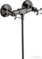 Hansgrohe AXOR MONTREUX zuhany csaptelep zuhanyszett nélkül, polírozott fekete króm 16560330 (16560330)
