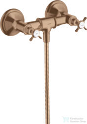 Hansgrohe AXOR MONTREUX zuhany csaptelep zuhanyszett nélkül, szálcsiszolt vörös arany hatású 16560310 (16560310)