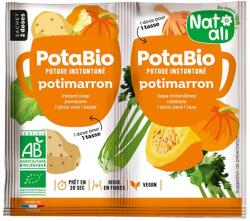 Nat-ali Supa instant cu dovleac si legume, bio, 2x 8.5g, Nat-ali (NAT3176800031883)