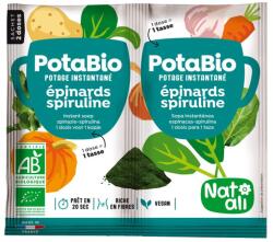 Nat-ali Supa instant cu spanac, spirulina si legume, bio, 2x 8.5g, Nat-ali (NAT3176800030510)