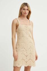 By Malene Birger pamut ruha FALLA bézs, mini, testhezálló, Q72363003 - bézs M