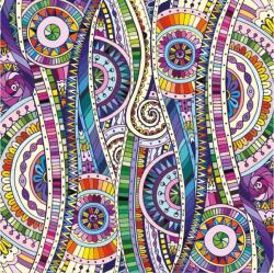 Yazz 3842 - Geometric Mosaic - 1023 db-os puzzle (3842)