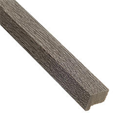 Decowall Akusztikus falpanel: kiegészítő - végzáróléc, záróelem (260 cm x 2 cm x 1.2 cm) Szürke tölgy (1413025)