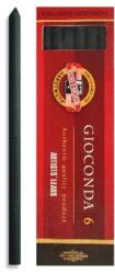 KOH-I-NOOR Cretă de cărbune, KOH-I-NOOR "Gioconda", 6 bucăți