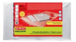 Herlitz Husă flexibilă pentru cărți și caiete Herlitz easy. cover, 5 buc. , într-o pungă