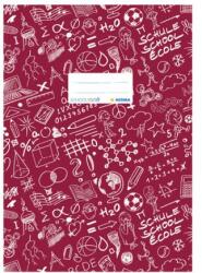 HERMA Coperta caiet Schooldoo A4 crimson / 1buc