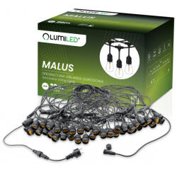 Lumileds Outdoor Garden Girland MALUS fénylánc 20m 40x E27 Lumiled (LUMOGR0873) - lindlight
