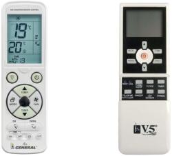 General MIDEA R07/BGE, R07B/BGE - luxus háttérvilágítású távirányító