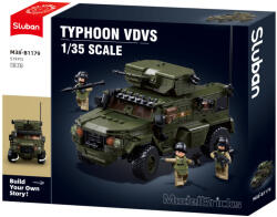 Sluban Model Bricks Army - Typhoon VDVS Támadójármű (M38-B1179)