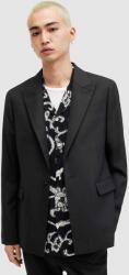 AllSaints blézer gyapjú keverékből Dima - fekete 40