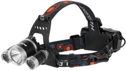 Rebel Lanterna Frontala Led 2x 3w 2x Accu 350 Lm Rebel (urz3608-1)