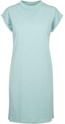 Build Your Brand Rochie casual din bumbac cu guler - Blue mint | 2XL (BY101-1000278812)
