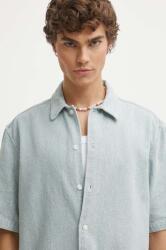 Samsøe Samsøe farmering SAAYO férfi, galléros, regular, M24200078 - kék S