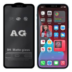 AppleKing AG Super sticlă mată securizată durabilă pentru iPhone 12 Pro Max - negru (41512)