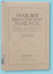 Benton Mască tisulară bogată în mucină de melc și venin de albine Snail Bee High Content Mask Pack/ - 20 g * 10 sheets